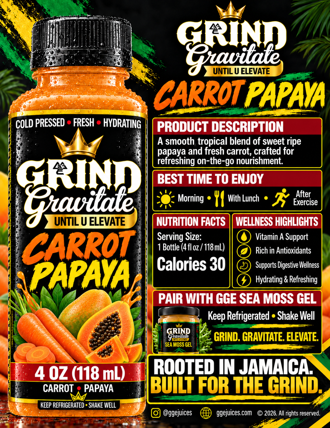 Carrot papaya