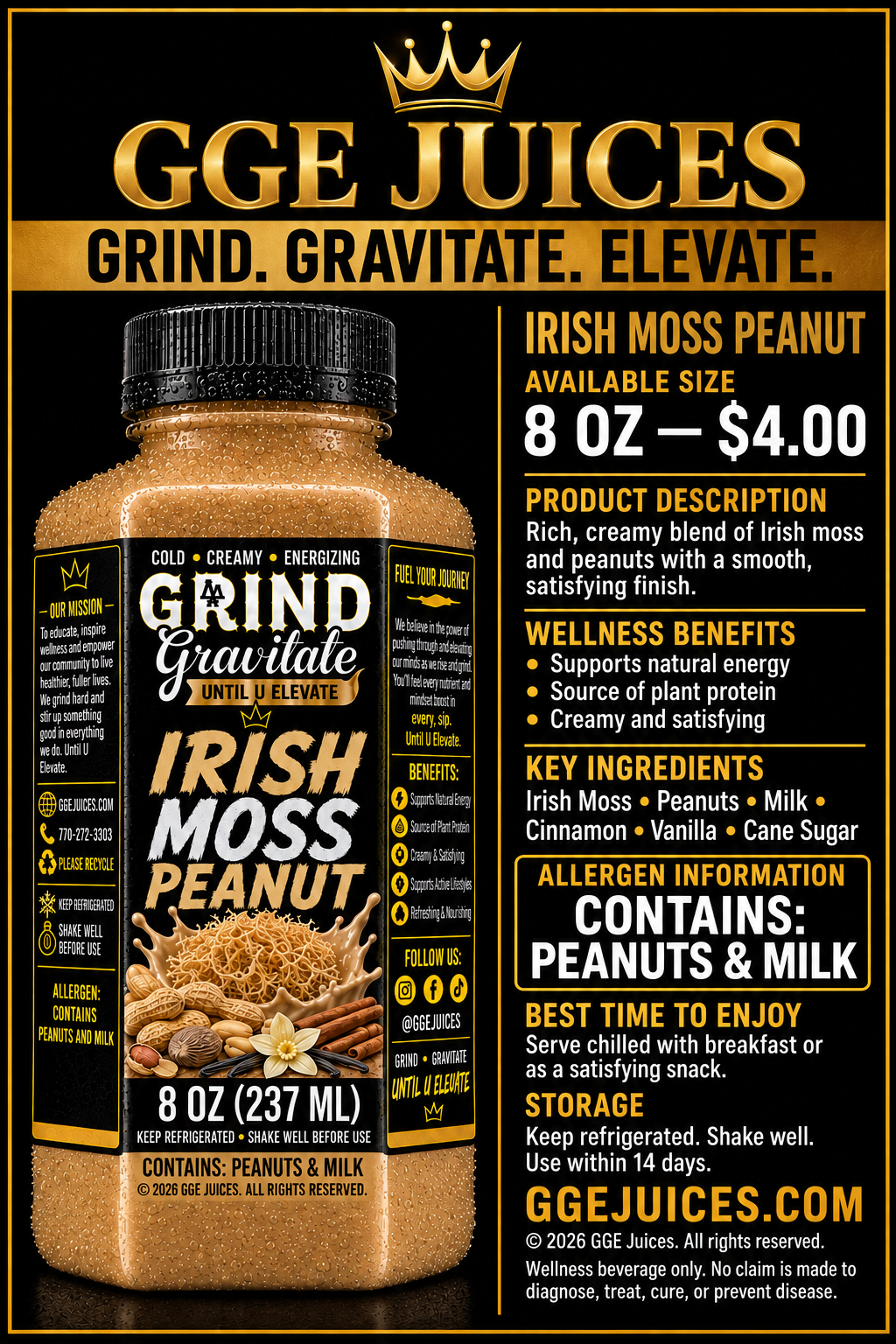 Irish moss Peanut